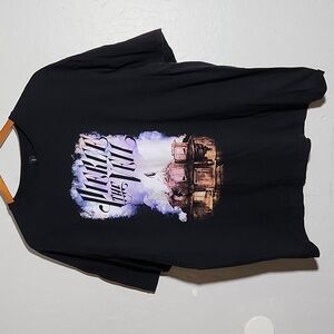 Gildan 2XL Pierce the Veil Cillide w the Sky Band Vlack Short Sleeve Shirt